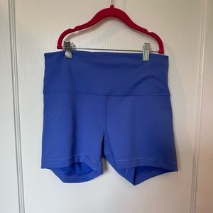 Lululemon Wunder Train High-Rise Short 4" Wild Indigo